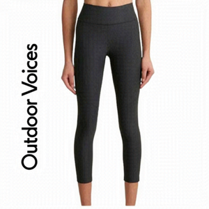 𝅺OUTDOOR Voices Warmup Cropped Leggings
